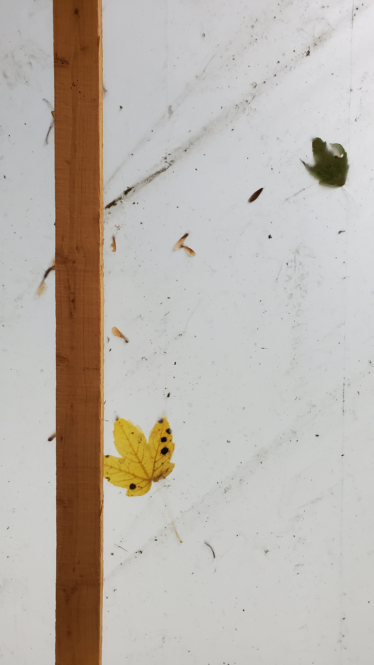 meuble design bois naturel sur évier cuisine